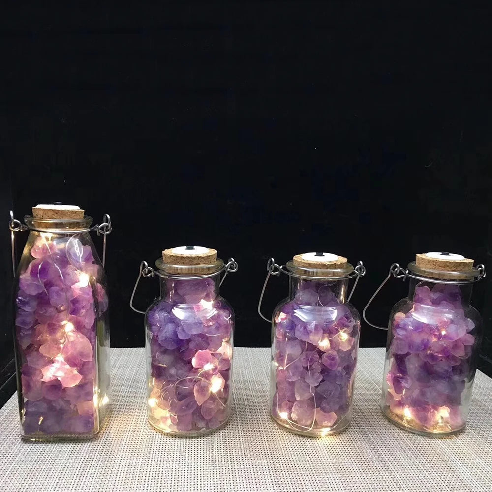 Crystal Bottle Lamp