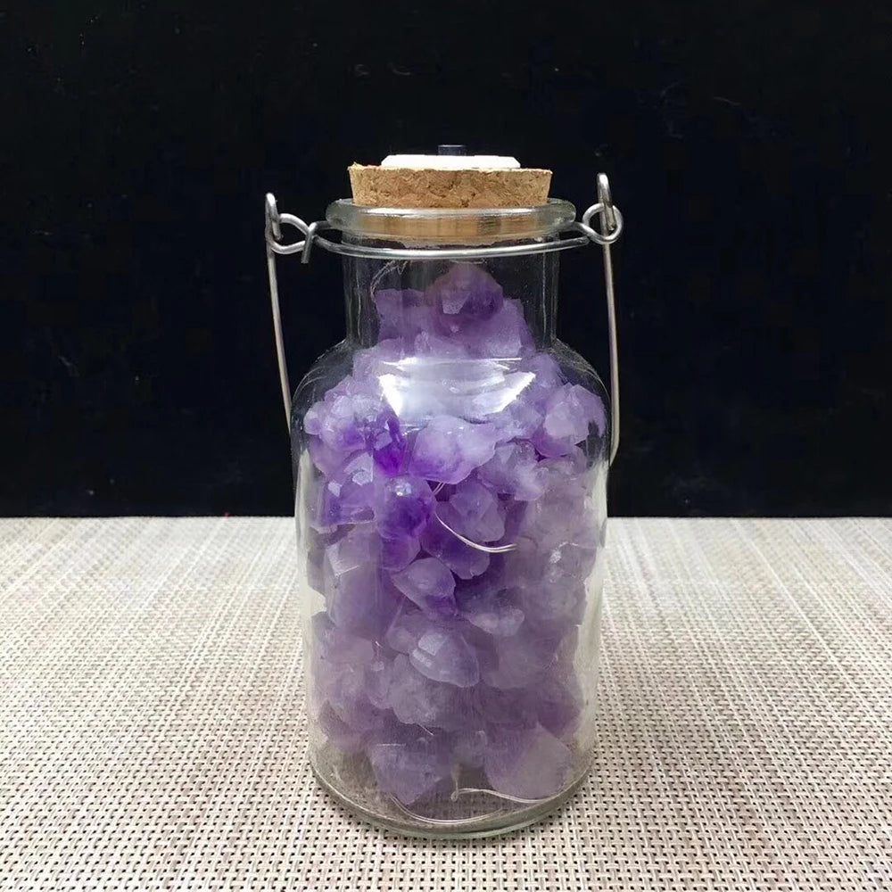 Crystal Bottle Lamp