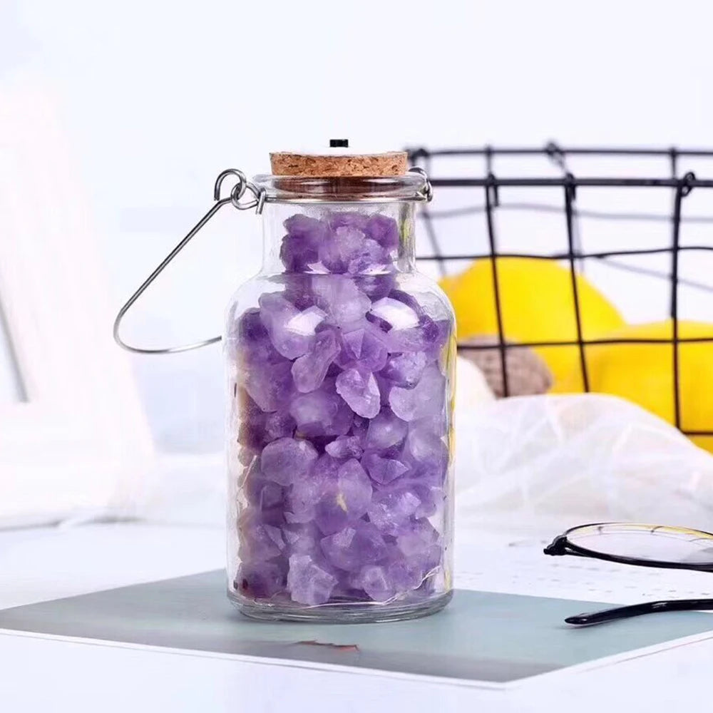 Crystal Bottle Lamp