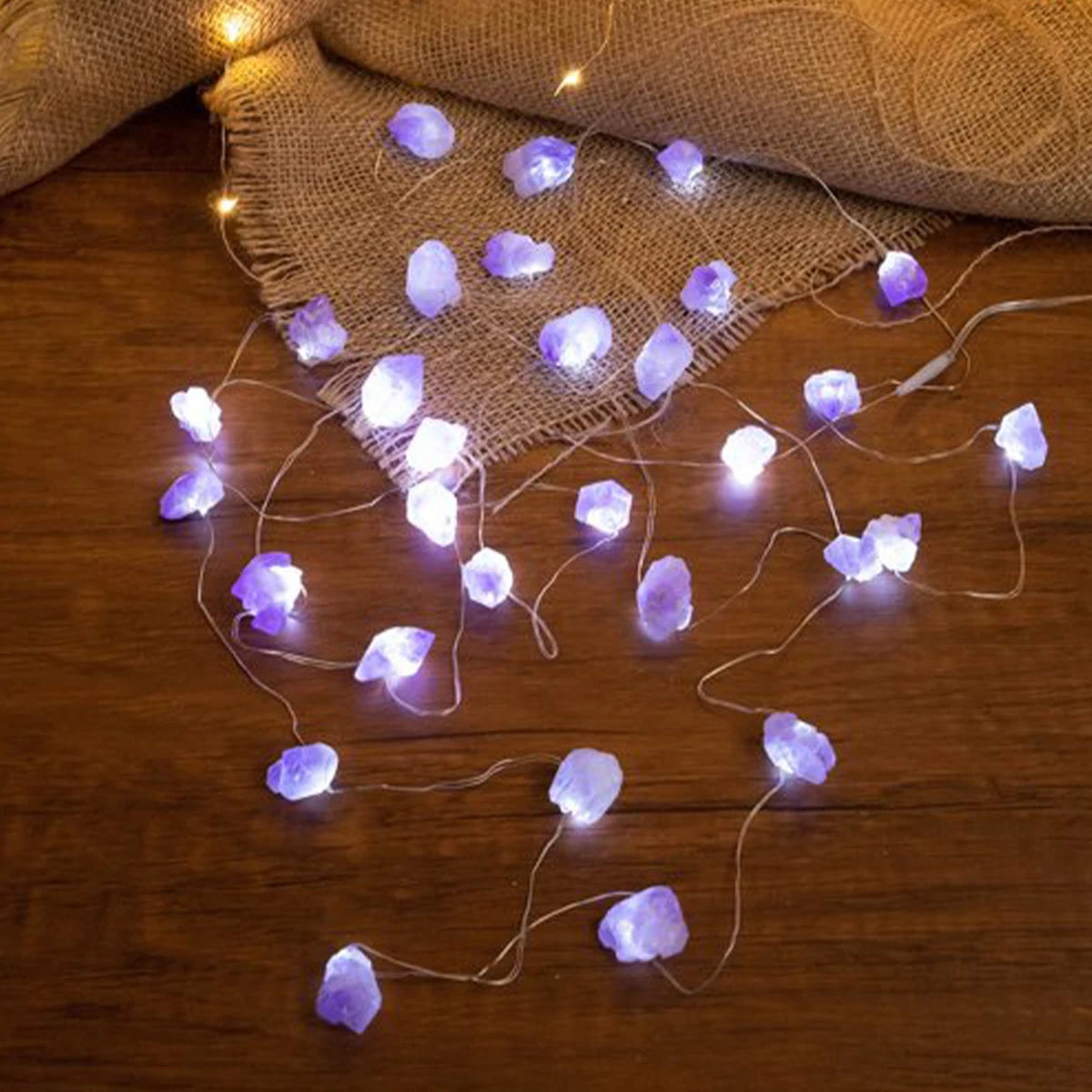 Amethyst String Lights